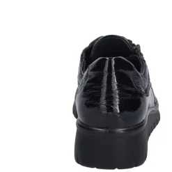 Best Półbuty damskie Josef Seibel CALAIS 22 skórzane czarny 55322 65 100 Damskie Półbuty