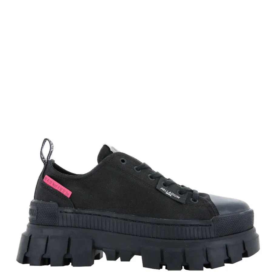 Outlet Półbuty damskie Palladium REVOLT LO TX czarny 97243-010 Damskie Półbuty