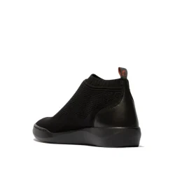 Sale Półbuty damskie Softinos BEBA 680 czarny P900680000 Damskie Półbuty