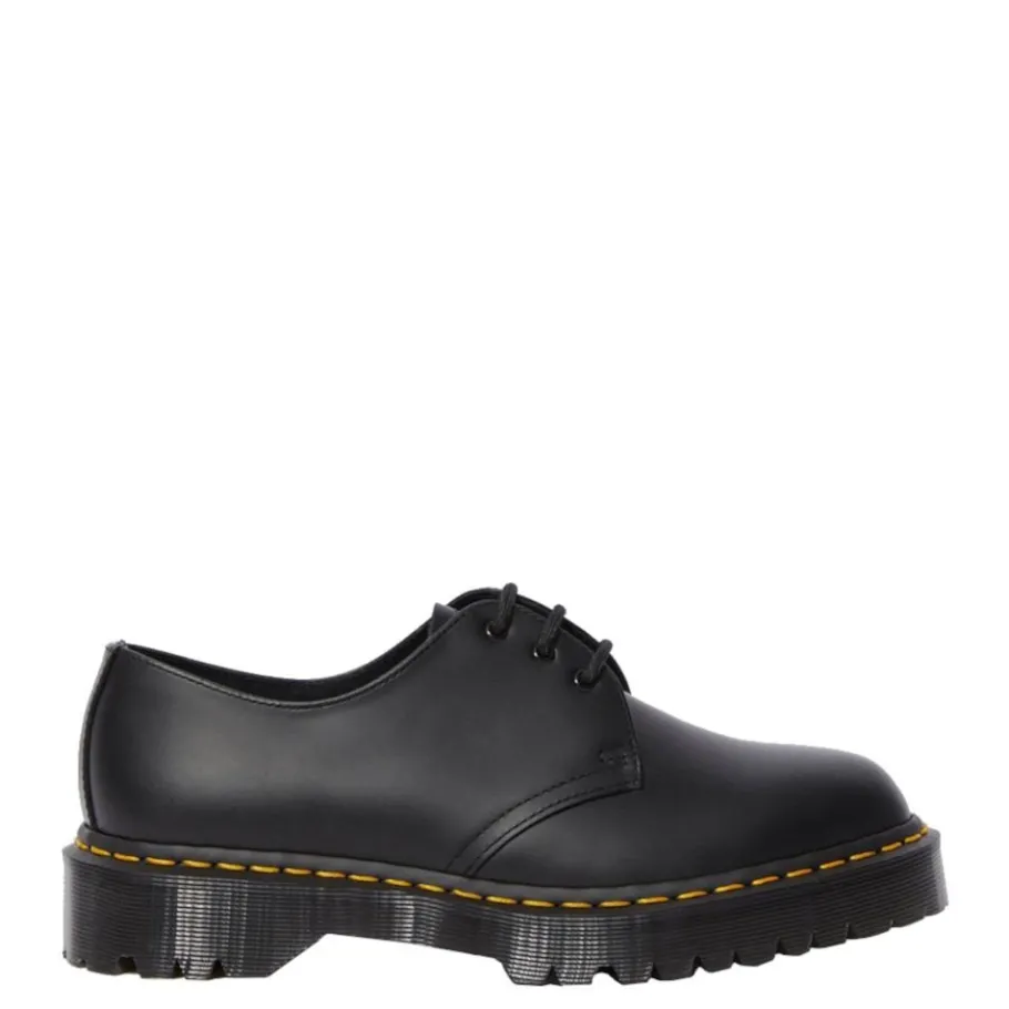 Sale Półbuty Dr. Martens 1461 BEX Black Smooth 21084001 Damskie Półbuty|Półbuty