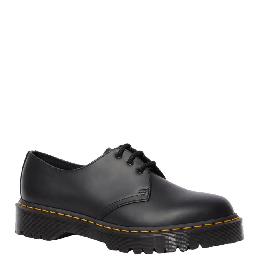 Sale Półbuty Dr. Martens 1461 BEX Black Smooth 21084001 Damskie Półbuty|Półbuty