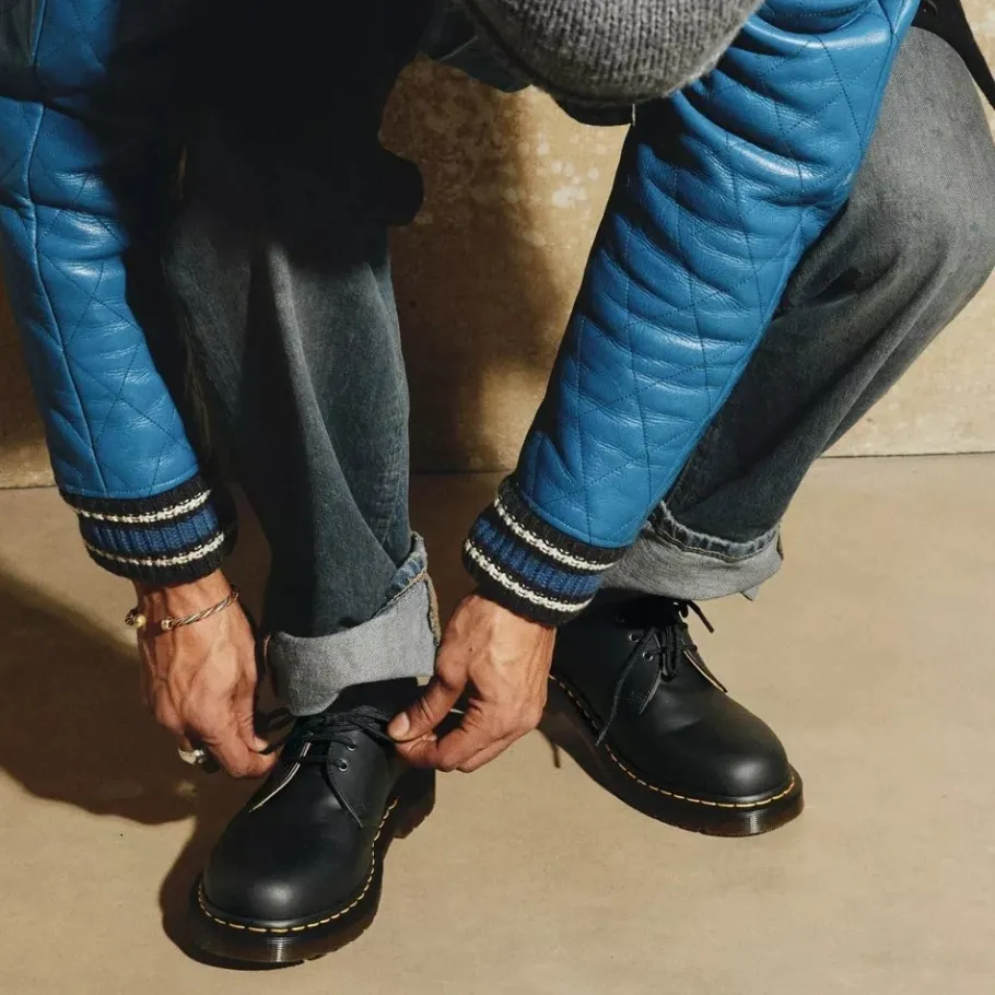 Clearance Półbuty Dr. Martens 1461 Black Nappa 11838001 Damskie Półbuty|Półbuty