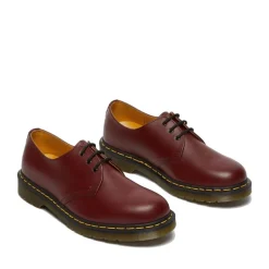Clearance Półbuty Dr. Martens 1461 Cherry Red Smooth 11838600 Damskie Półbuty|Półbuty
