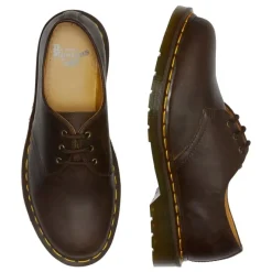 Sale Półbuty Dr. Martens 1461 Dark Brown Crazy Horse 11838201 Męskie Półbuty