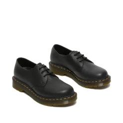 Półbuty Dr. Martens 1461 W Black Virginia 24256001 Damskie Półbuty|Półbuty