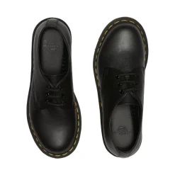 Półbuty Dr. Martens 1461 W Black Virginia 24256001 Damskie Półbuty|Półbuty