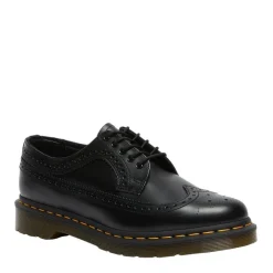 New Półbuty Dr. Martens 3989 YS Black Smooth 22210001 Damskie Półbuty|Półbuty