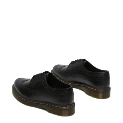 New Półbuty Dr. Martens 3989 YS Black Smooth 22210001 Damskie Półbuty|Półbuty