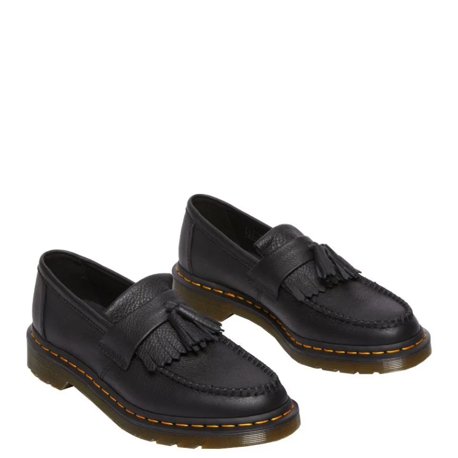 Best Półbuty Dr. Martens ADRIAN Black Virginia 22760001 Damskie Półbuty