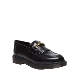 Clearance Półbuty Dr. Martens ADRIAN Snaffle Black Polished Smooth 32102001 Męskie Półbuty