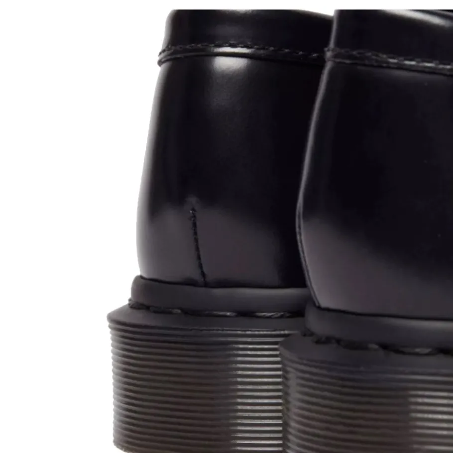 Clearance Półbuty Dr. Martens ADRIAN Snaffle Black Polished Smooth 32102001 Męskie Półbuty