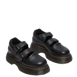 Online Półbuty Dr. Martens BUZZ MJ MARY JANE Black Milled Nappa 41061001 Damskie Półbuty