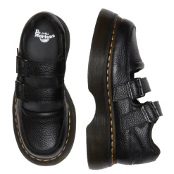Online Półbuty Dr. Martens BUZZ MJ MARY JANE Black Milled Nappa 41061001 Damskie Półbuty