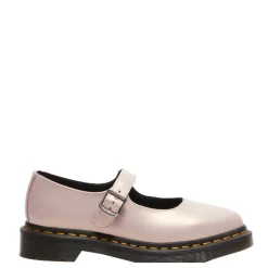 Online Półbuty Dr. Martens ELPHIE MJ MARY JANE Powder Pink+Gold Shift Leather 41092650 Damskie Półbuty|Balerinki