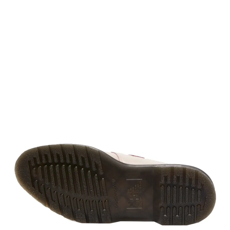 Online Półbuty Dr. Martens ELPHIE MJ MARY JANE Powder Pink+Gold Shift Leather 41092650 Damskie Półbuty|Balerinki