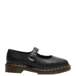 New Półbuty Dr. Martens ELPHIE MJ MARY JANE Black Virginia 40685001 Damskie Półbuty
