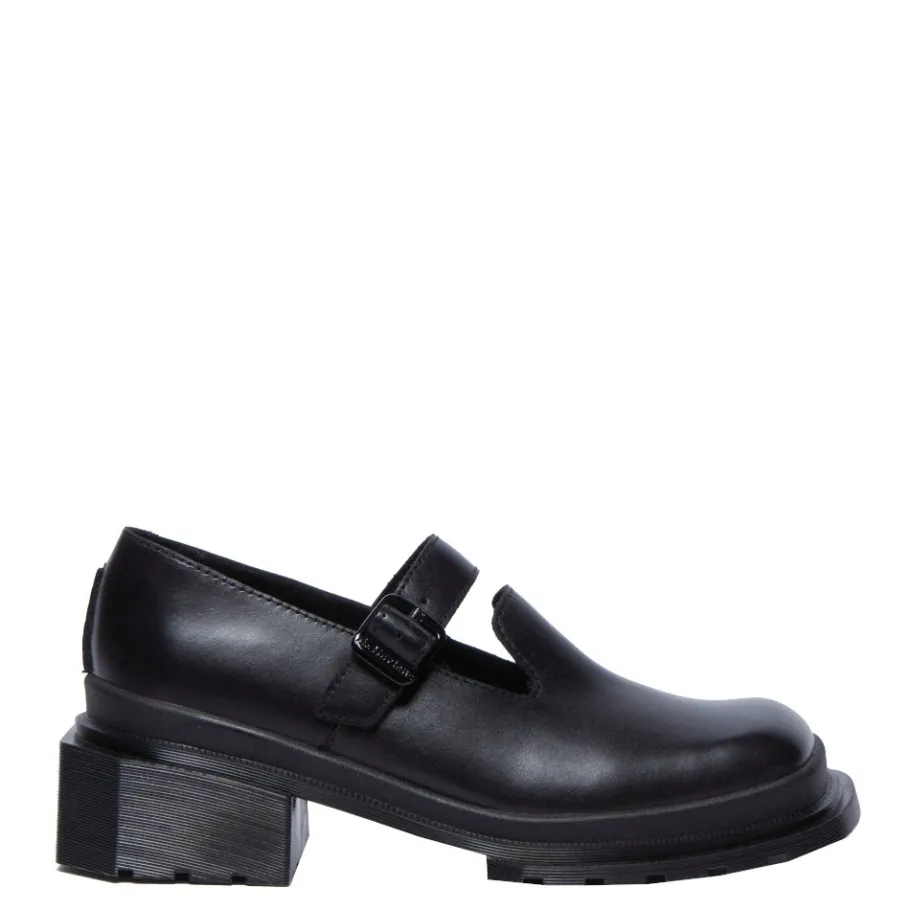 Hot Półbuty Dr. Martens MAYBOLE MJ MARY JANE Black Wanama 32075001 Damskie Półbuty