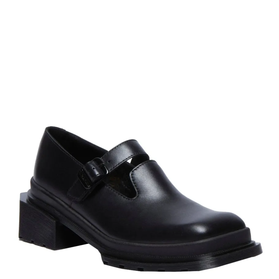 Hot Półbuty Dr. Martens MAYBOLE MJ MARY JANE Black Wanama 32075001 Damskie Półbuty