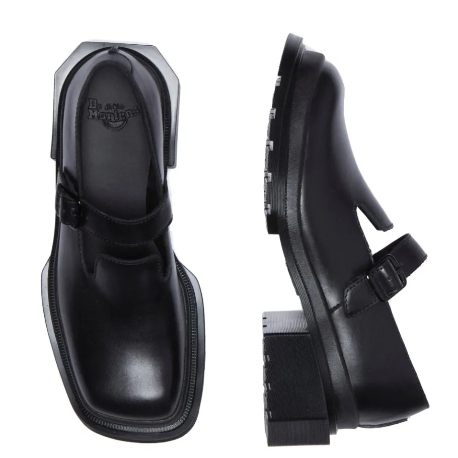 Hot Półbuty Dr. Martens MAYBOLE MJ MARY JANE Black Wanama 32075001 Damskie Półbuty