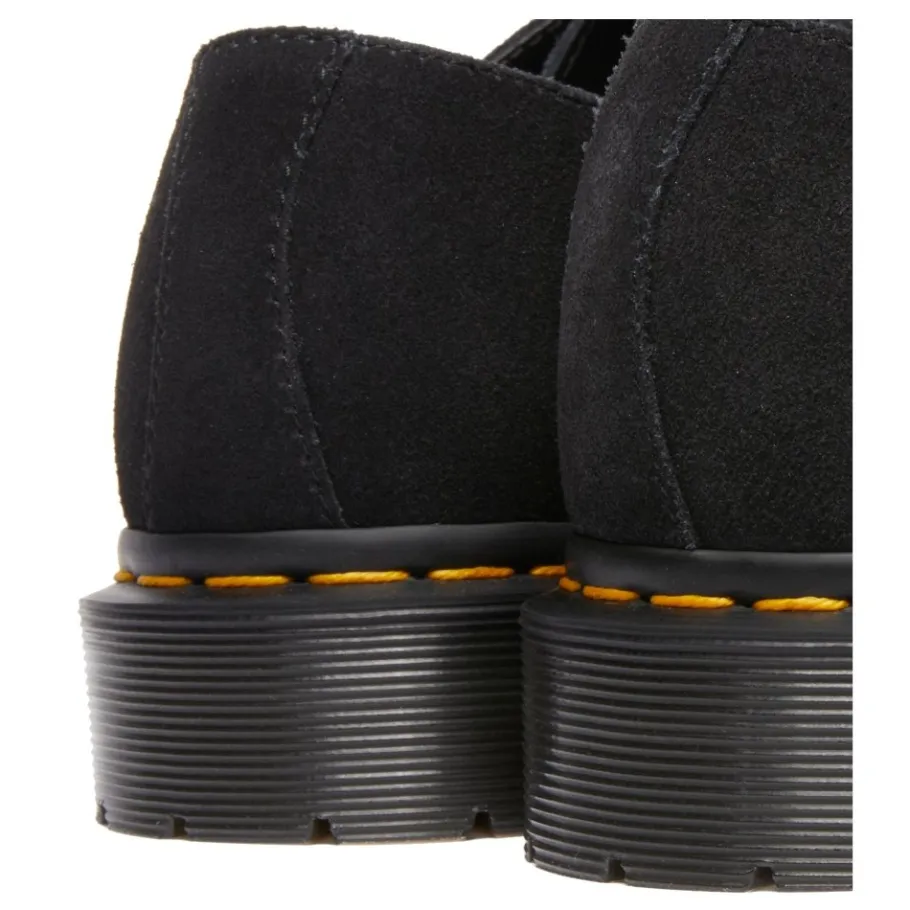Sale Półbuty Dr. Martens RAMSEY Black EH Suede 40572001 Damskie Półbuty|Półbuty