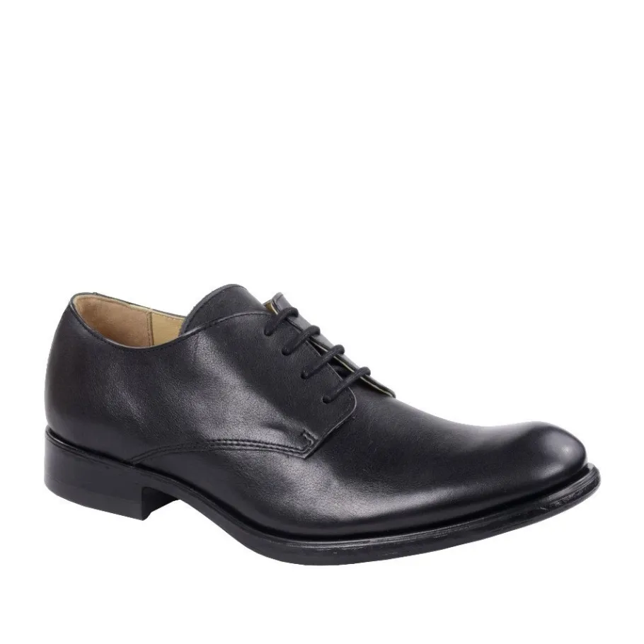 Discount Półbuty męskie Fly London MERL 613 skórzane czarny P144613005 Męskie Półbuty