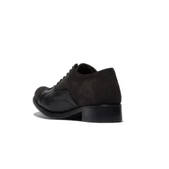 Sale Półbuty męskie Fly London MECU 746 skórzane czarny P144746002 Męskie Półbuty