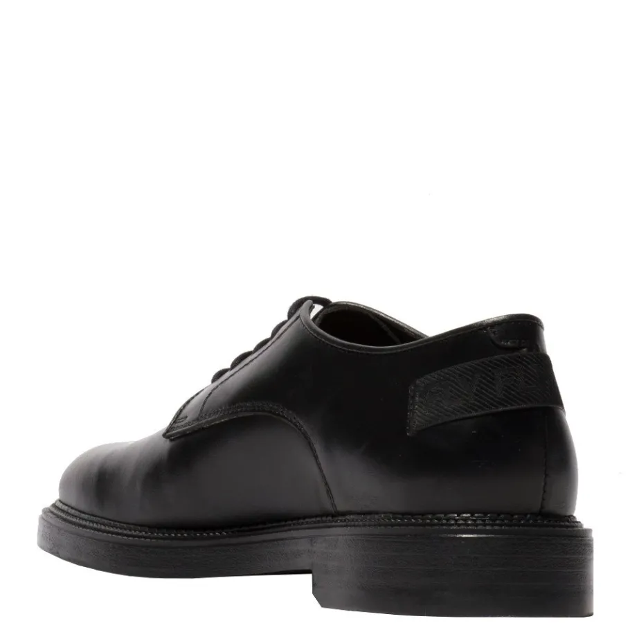 Outlet Półbuty męskie Fly London VERN 999 skórzane czarny P144999000 Męskie Półbuty
