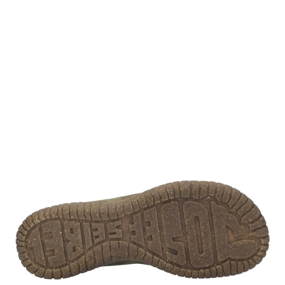 Outlet Półbuty męskie Josef Seibel Wallace 04 skórzane zielony 20704 TE869 630 Męskie Półbuty