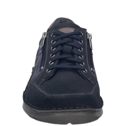Sale Półbuty męskie Josef Seibel NEW ANVERS 87 skórzane niebieski 44987 TE071 506 Męskie Półbuty