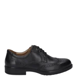 Outlet Półbuty męskie Josef Seibel HARRY 07 skórzane czarny 31907 24 100 Męskie Sandały