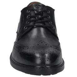 Outlet Półbuty męskie Josef Seibel HARRY 07 skórzane czarny 31907 24 100 Męskie Sandały