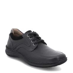 Clearance Półbuty męskie Josef Seibel ANVERS 62 skórzane czarny 43662 238 100 Męskie Półbuty