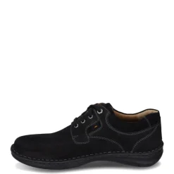 Clearance Półbuty męskie Josef Seibel ANVERS 36 skórzane czarny 43390 21 100 Męskie Półbuty
