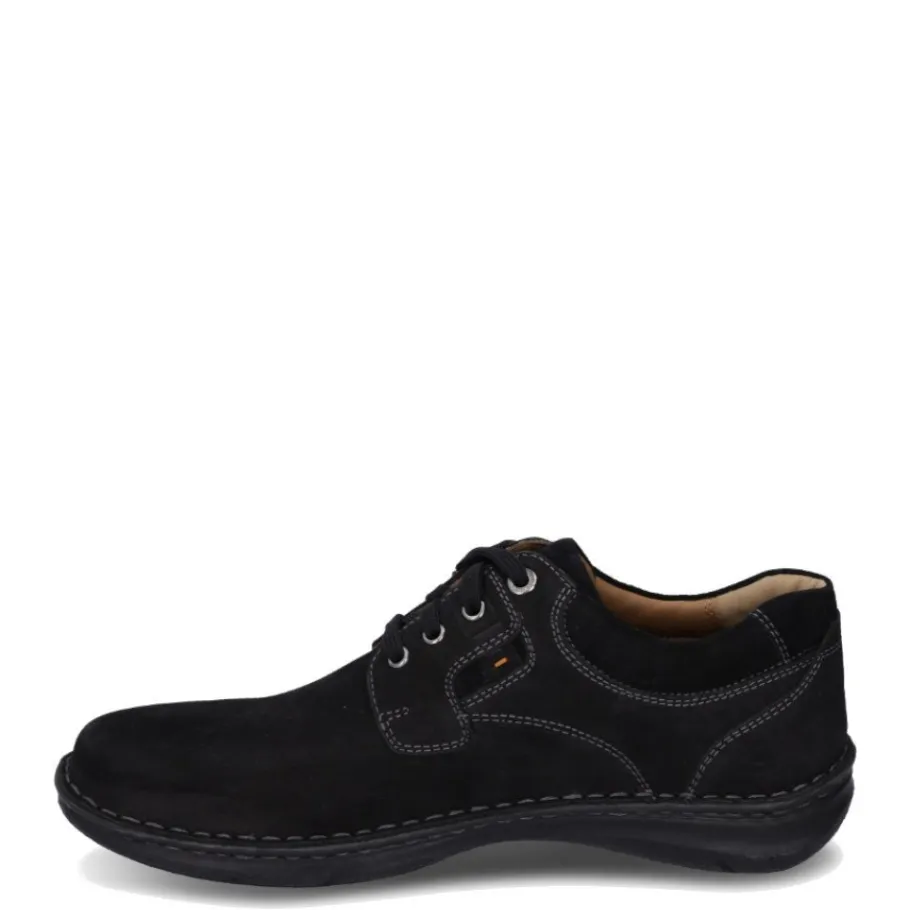 Clearance Półbuty męskie Josef Seibel ANVERS 36 skórzane czarny 43390 21 100 Męskie Półbuty