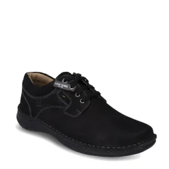 Clearance Półbuty męskie Josef Seibel ANVERS 36 skórzane czarny 43390 21 100 Męskie Półbuty