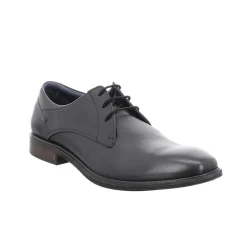 Discount Półbuty męskie Josef Seibel JONATHAN 03 skórzane czarny 42203 786 100 Męskie Półbuty