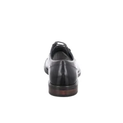 Discount Półbuty męskie Josef Seibel JONATHAN 03 skórzane czarny 42203 786 100 Męskie Półbuty
