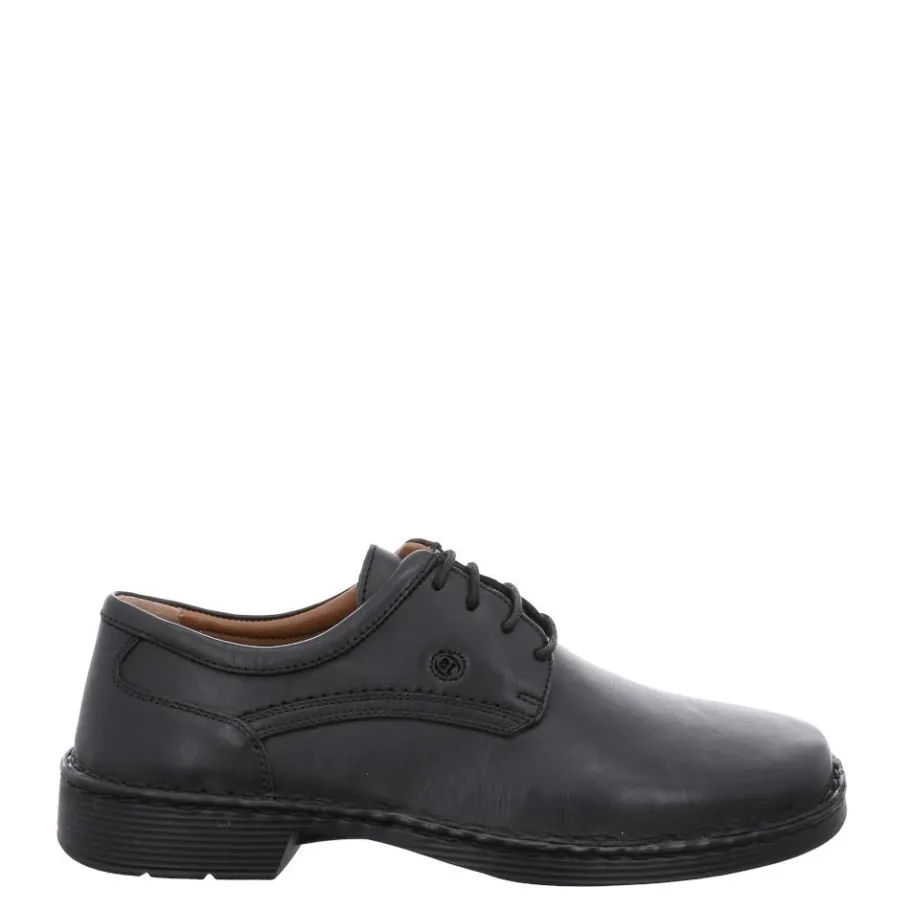 Best Półbuty męskie Josef Seibel TALCOTT skórzane czarny 38200 23 600 Męskie Półbuty
