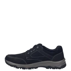 Outlet Półbuty męskie Josef Seibel Leroy 55 skórzane czarny 14455 TE518 100 Męskie Półbuty