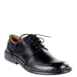 Hot Półbuty męskie Josef Seibel WALT skórzane czarny 27204 43 600 Męskie Półbuty