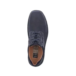 Outlet Półbuty męskie Josef Seibel ANVERS 36 skórzane niebieski 43390 796 530 Męskie Półbuty