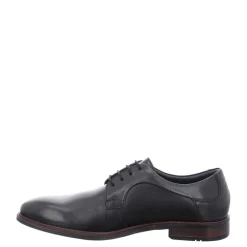 Sale Półbuty męskie Josef Seibel JONATHAN 17 skórzane czarny 42217 786 100 Męskie Półbuty