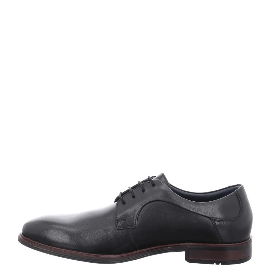 Sale Półbuty męskie Josef Seibel JONATHAN 17 skórzane czarny 42217 786 100 Męskie Półbuty