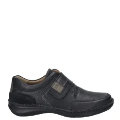 New Półbuty męskie Josef Seibel NEW ANVERS 83 skórzane czarny 44983 049 100 Męskie Półbuty
