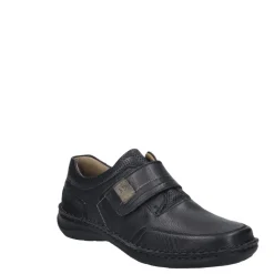 New Półbuty męskie Josef Seibel NEW ANVERS 83 skórzane czarny 44983 049 100 Męskie Półbuty