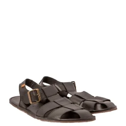 Sandały Barefoot El Naturalista N5681 BARE SANDALS skórzane czarny Męskie Sandały