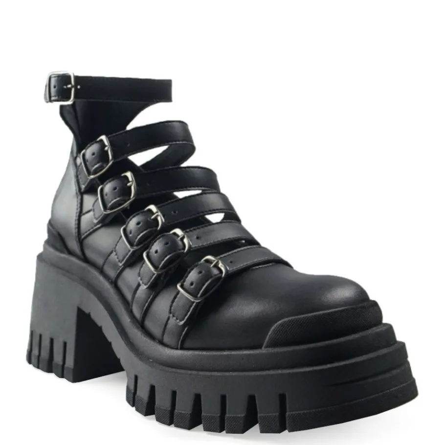 Sale Sandały damskie Altercore EMERALD czarny Damskie Vegan|Vegan