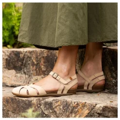 Online Sandały damskie El Naturalista STELLA N5207 skórzane czarny Damskie Sandały