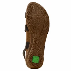 Clearance Sandały damskie El Naturalista WAKATUA N5079 skórzane czarny Damskie Sandały