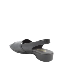 Sale Sandały damskie Flex & Go CUSH FLOW skórzane czarny Damskie Sandały